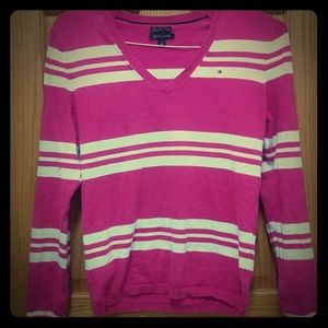 A Medium Tommy Hilfiger Cotton Sweater.